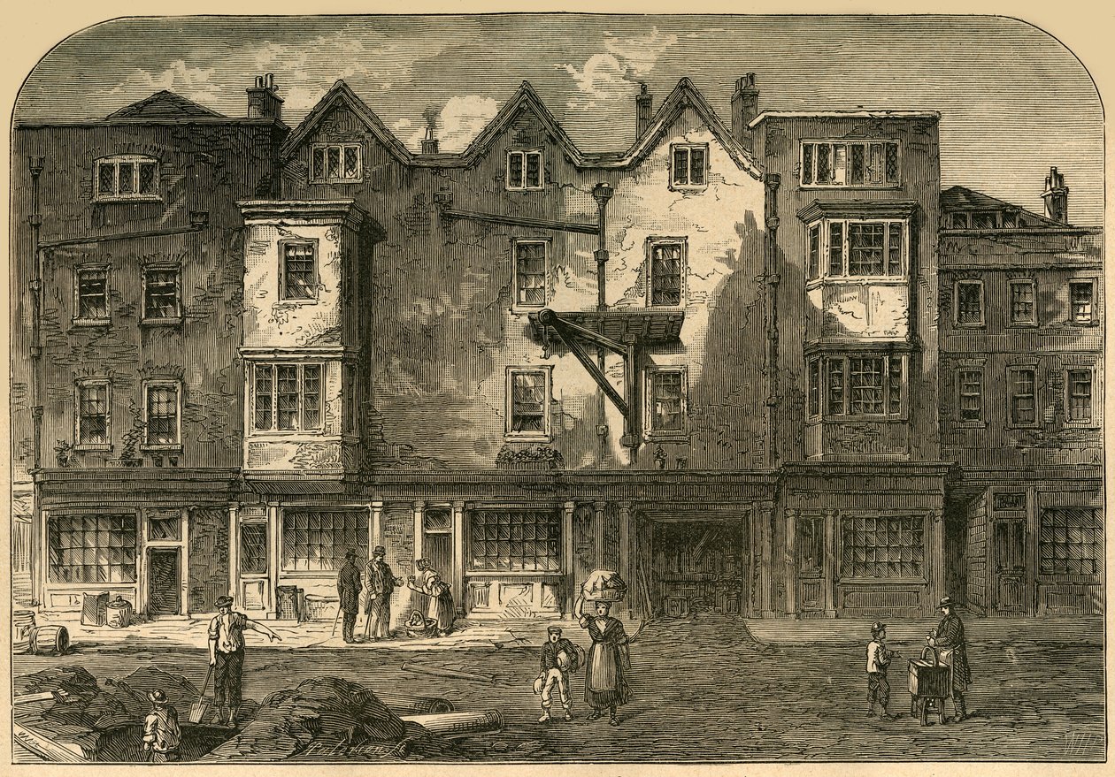 Oldbourne Hall, Shoe Lane, 1823, 1897. af Unbekannt