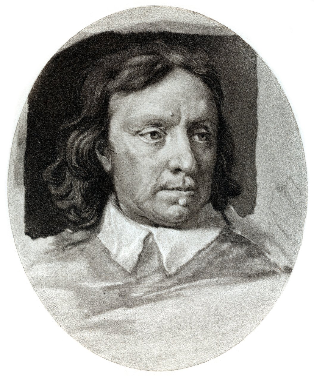 Oliver Cromwell, 1599-1658, engelsk militærleder og politiker, 1657, 1899. af Unbekannt