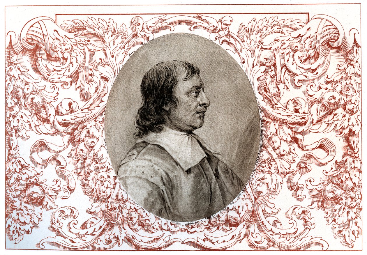 Oliver Cromwell, 1599-1658, engelsk militærleder og politiker, 1899 af Unbekannt