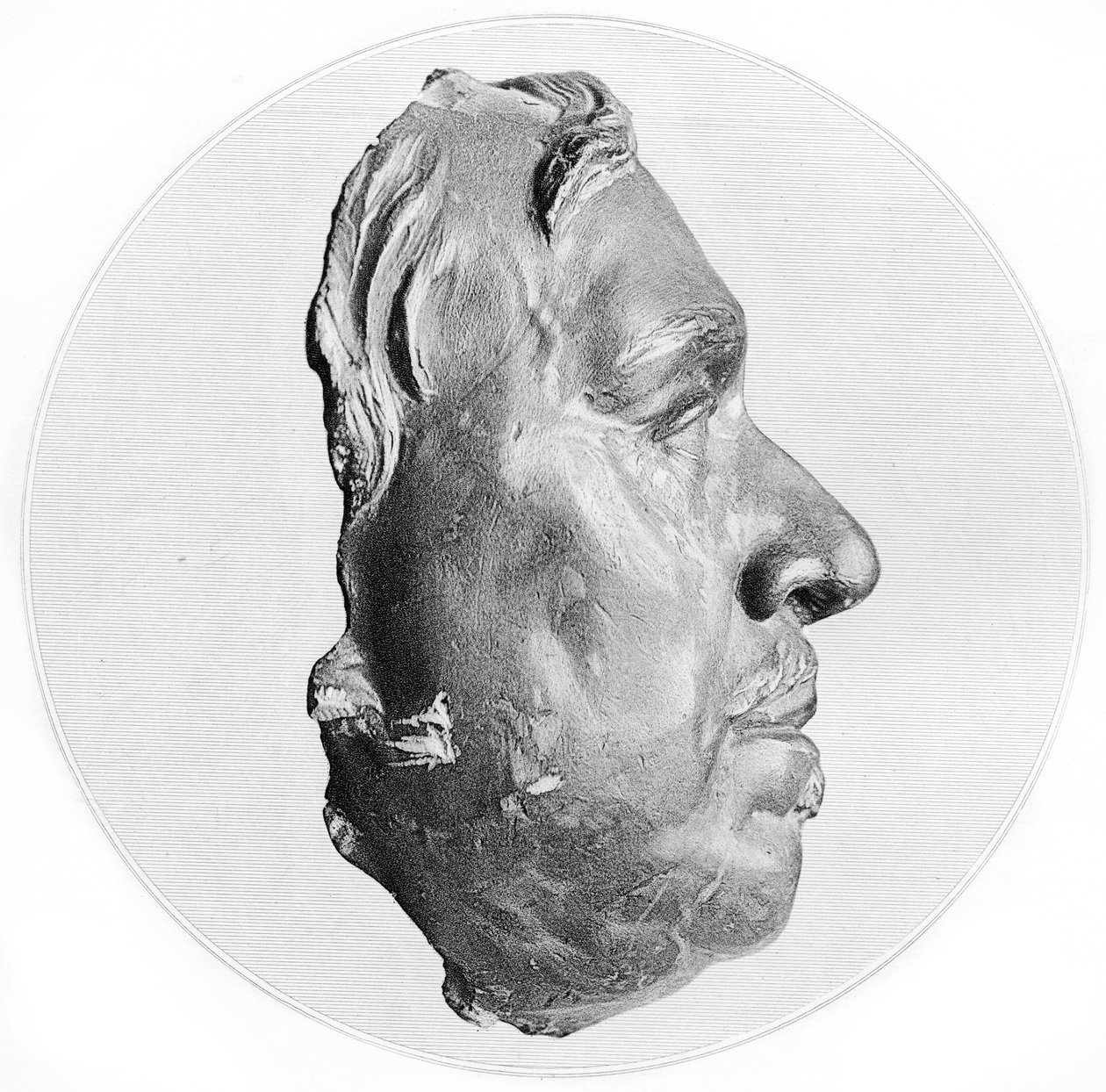Oliver Cromwell, 1599-1658, engelsk militærleder og politiker, 1899 af Unbekannt