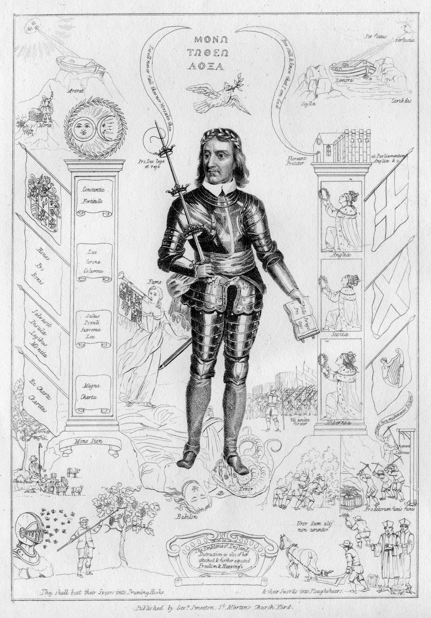 Oliver Cromwell som Kristus, c1650