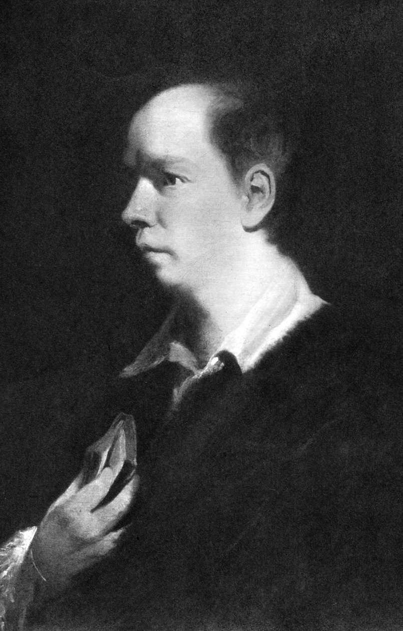 Oliver Goldsmith, irsk forfatter og læge, 1800-tallet af Unbekannt