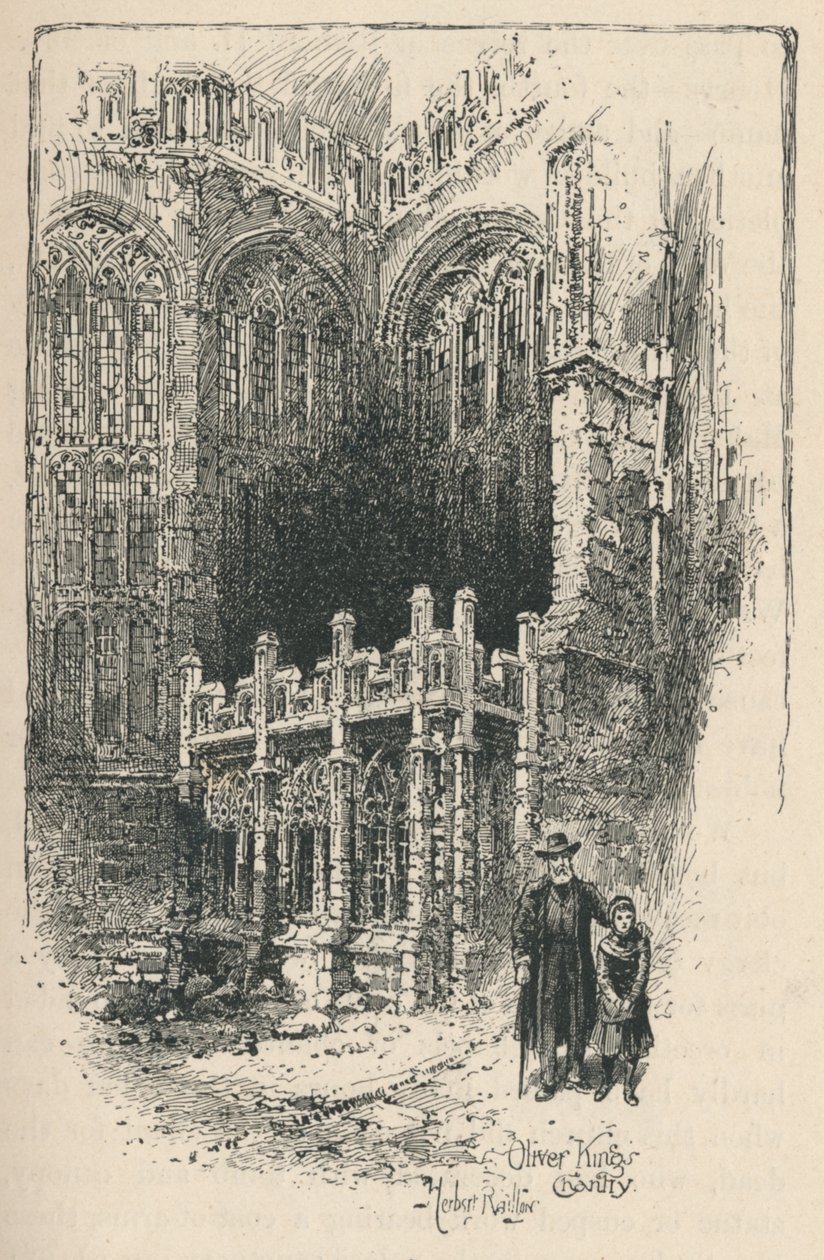 Oliver Kings Chantry, 1895 af Unbekannt