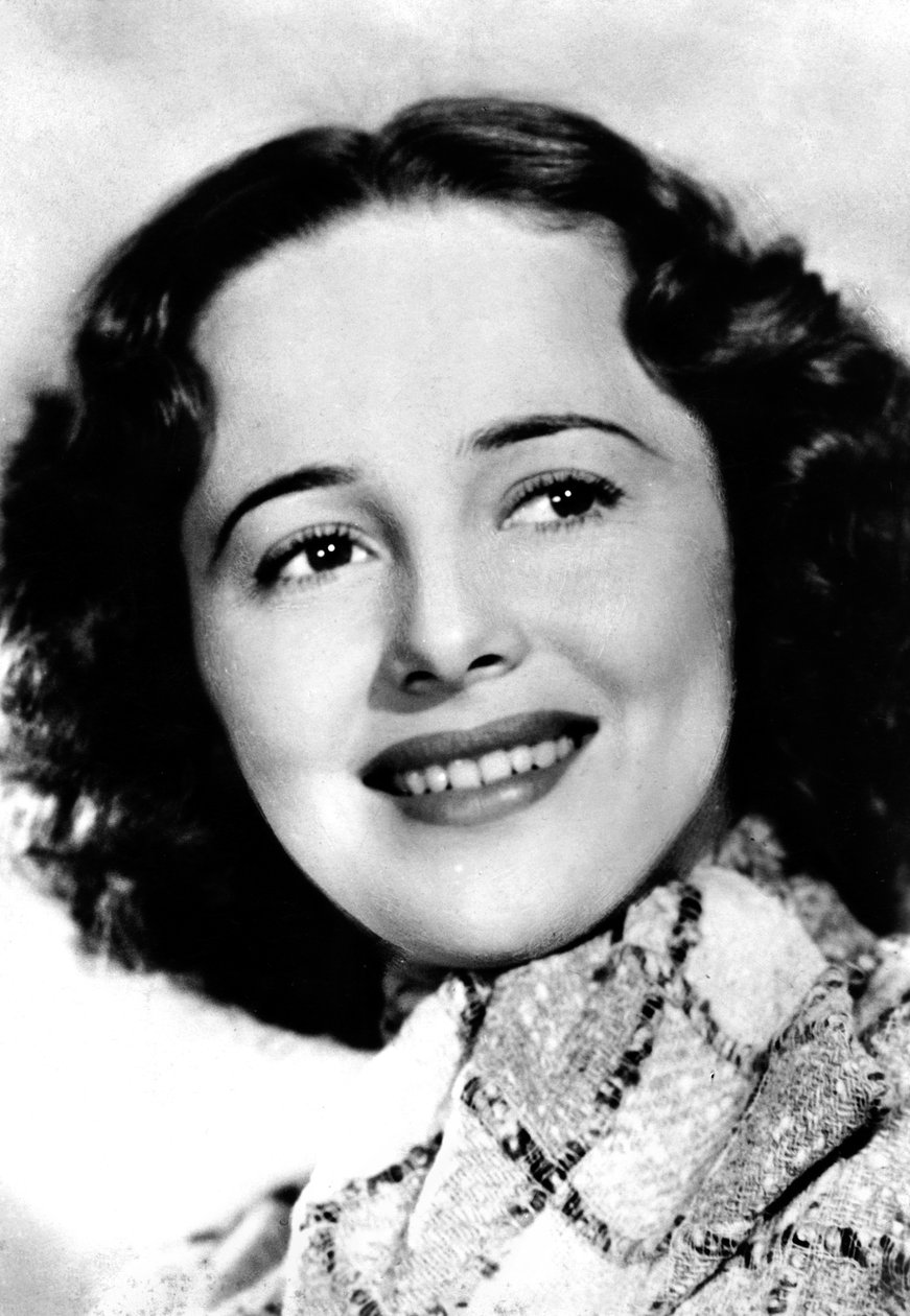 Olivia de Havilland f. 1916, amerikansk skuespillerinde, c1930