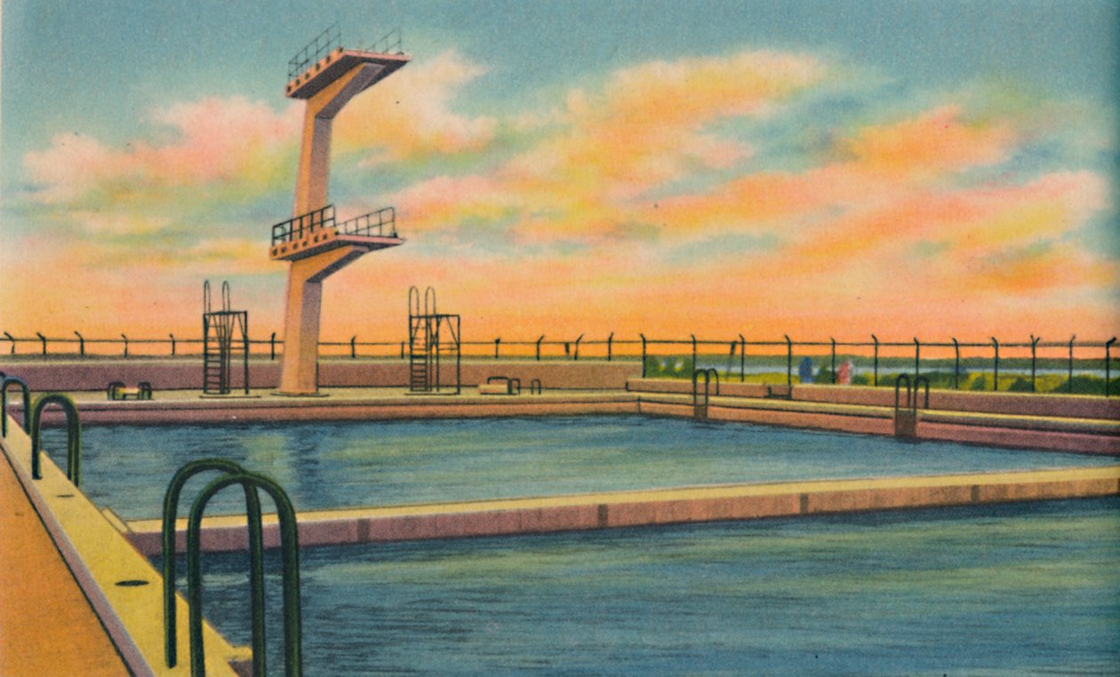 Olympisk swimmingpool, Barranquilla, c1940