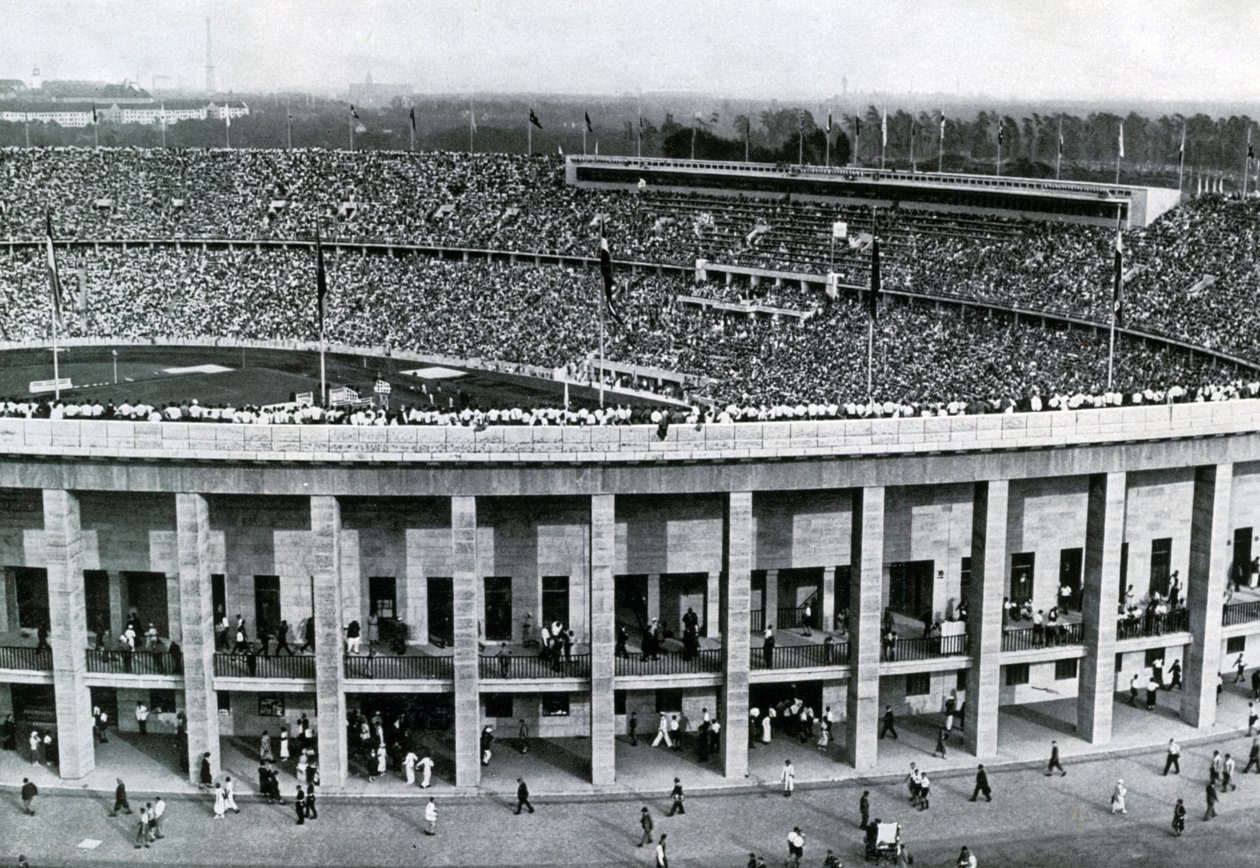 Olympisk stadion, Berlin, 1936 af Unbekannt