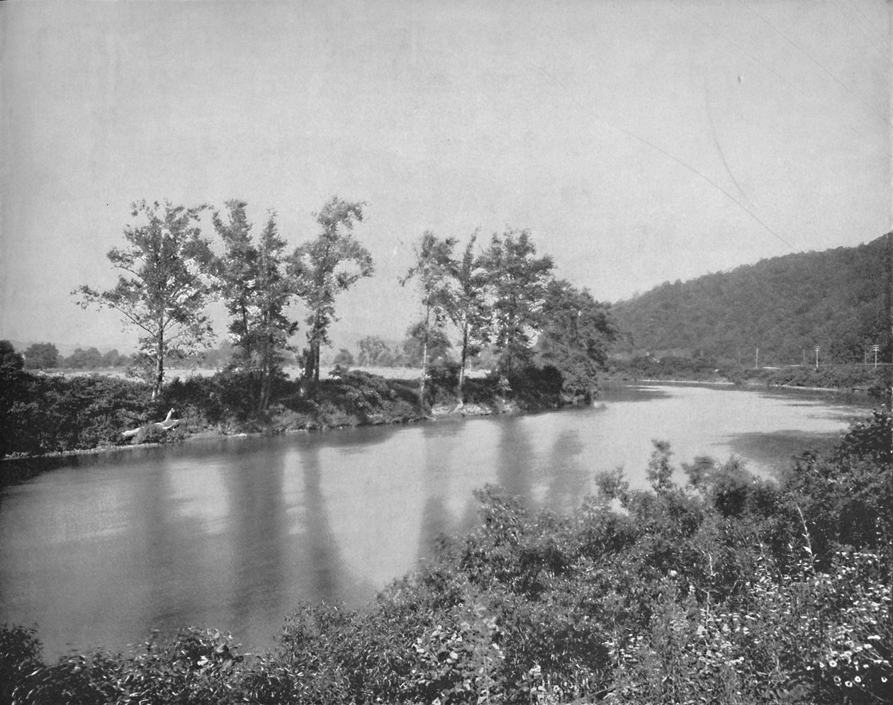 På Conemaugh, nær New Florence, c1897. af Unbekannt