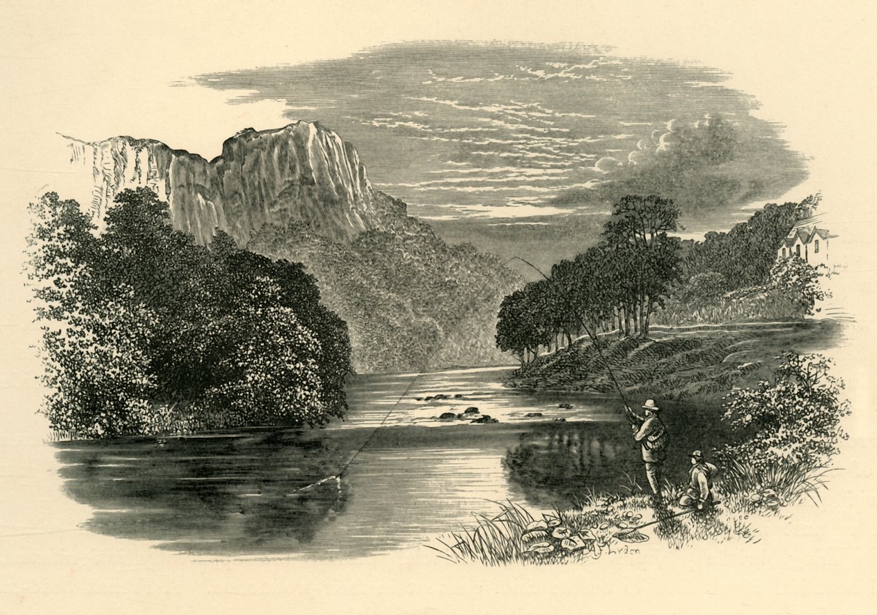 På Derwent, c1890. af Unbekannt