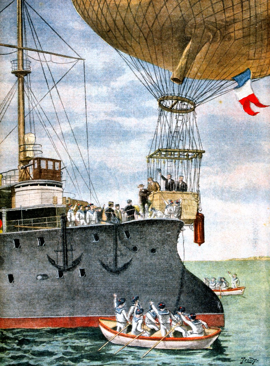 På det åbne hav, 1901 af Unbekannt