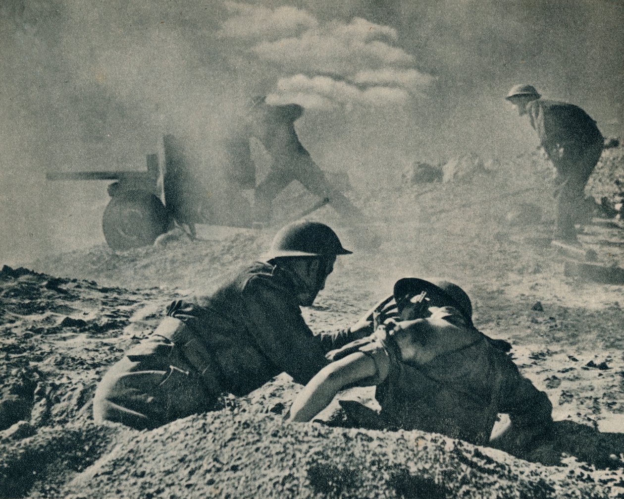 På Tripoli-vejen, c1942 1944 af Unbekannt