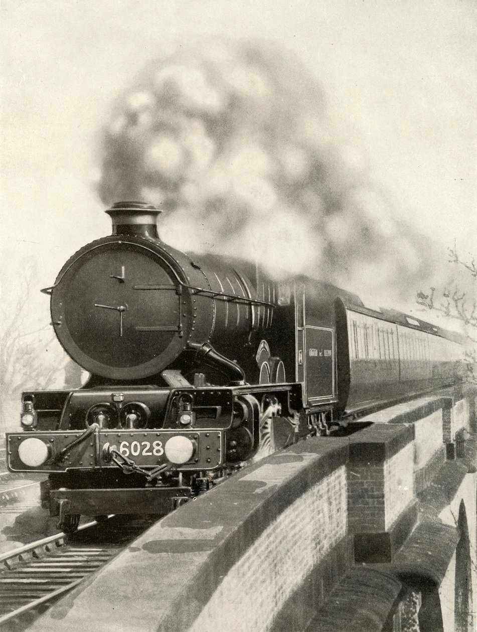 På ruten til Cornish Rivera, Limited. En ekspres på Great Western-linjen, 1935-36 af Unbekannt