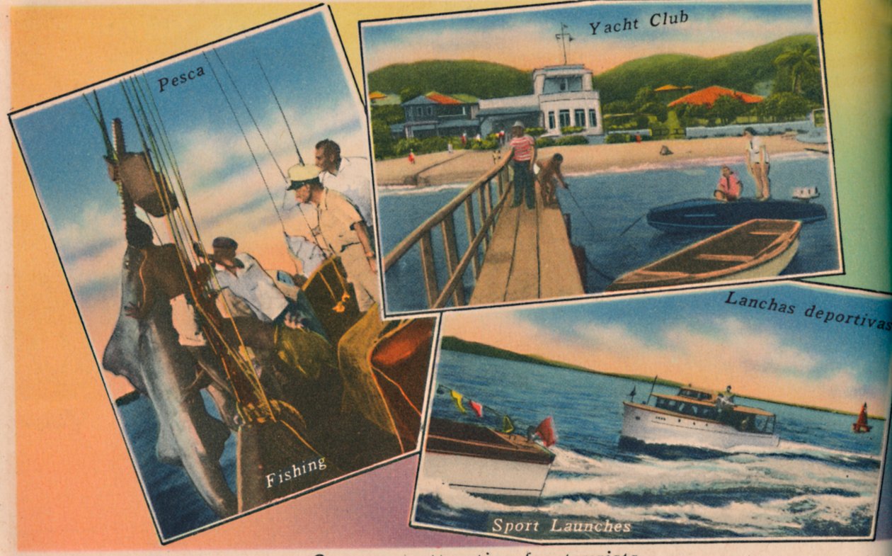 Endnu en attraktion for turister, c1940