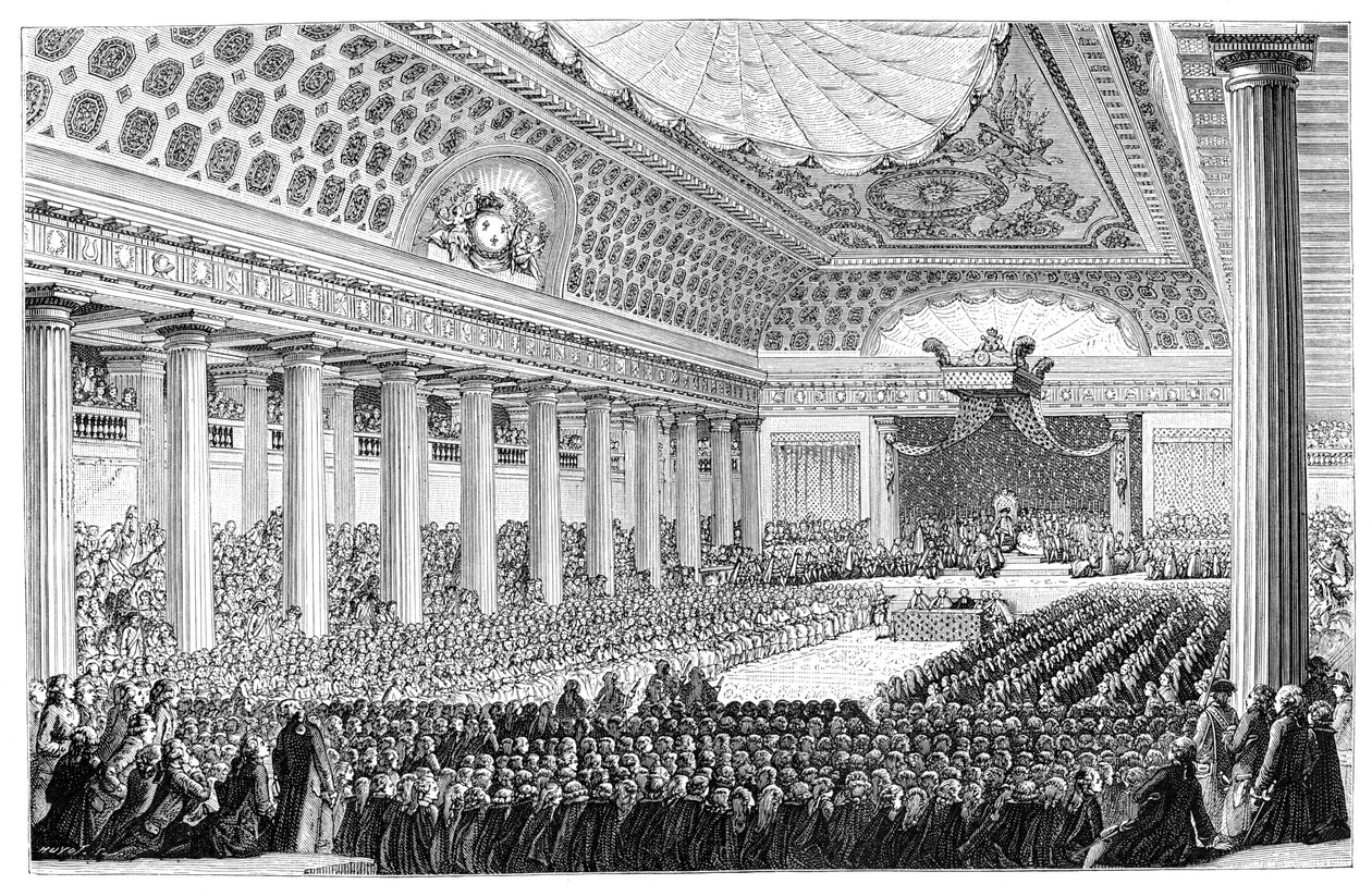 Åbning af Generalstænderne, Versailles, 1789, 1885 af Unbekannt