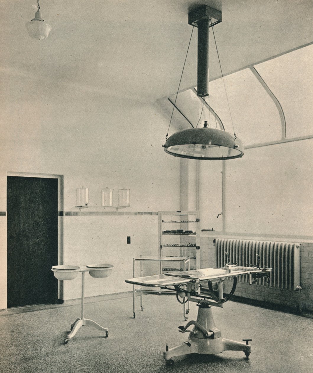 Operating Theatre, Princess Louise Kensington Hospital for Children. Arkitekter, George Lansdown & af Unbekannt