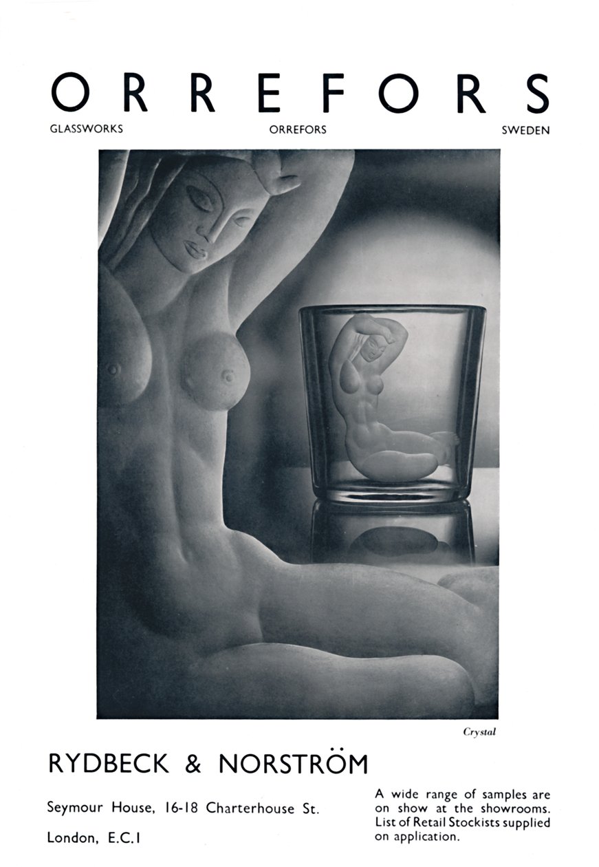 Orefors - Krystal - Rydbeck & Norström., 1939 af Unbekannt