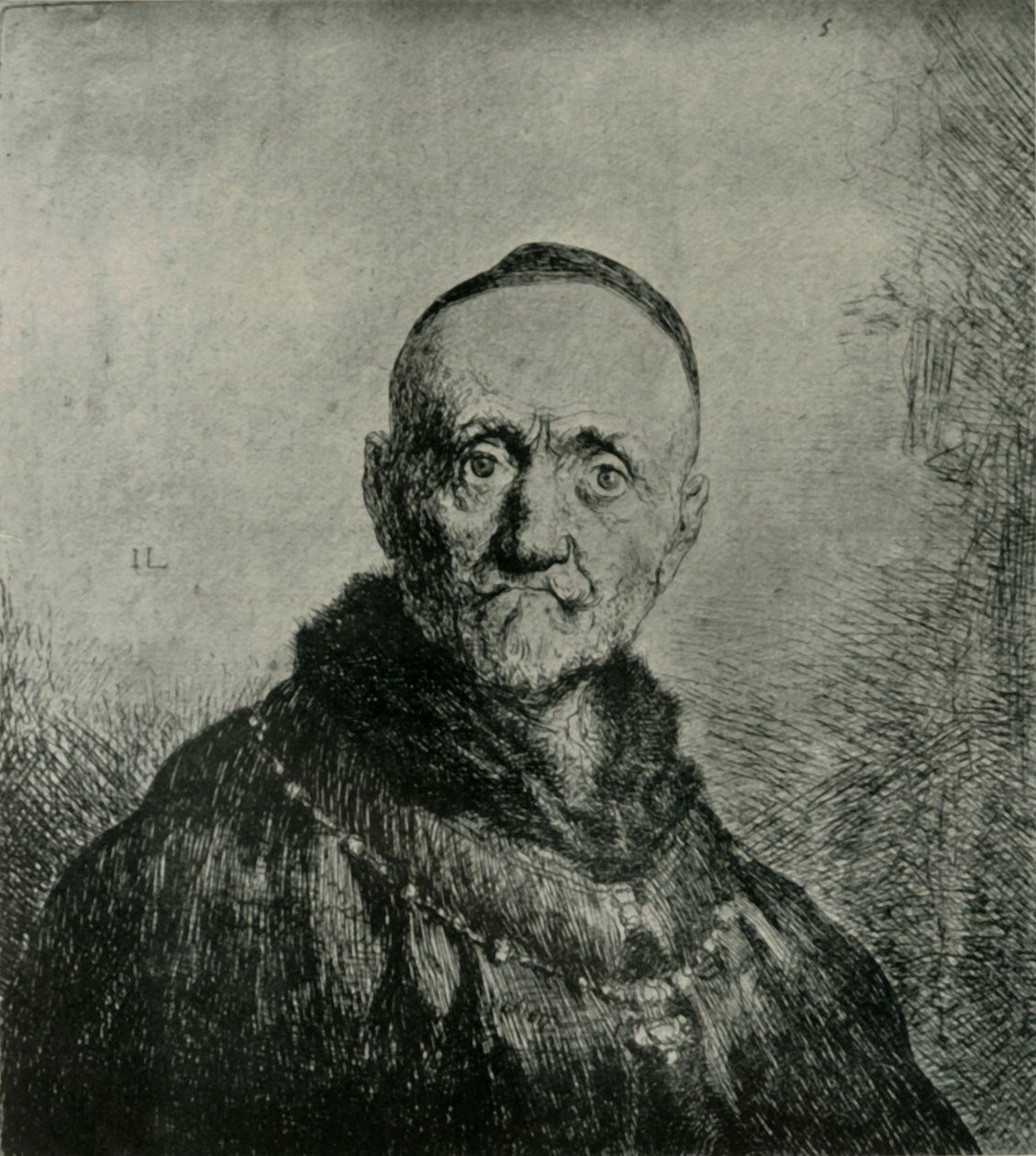 Orientalsk hoved, midten af slutningen af det 17. århundrede, 1906. af Unbekannt