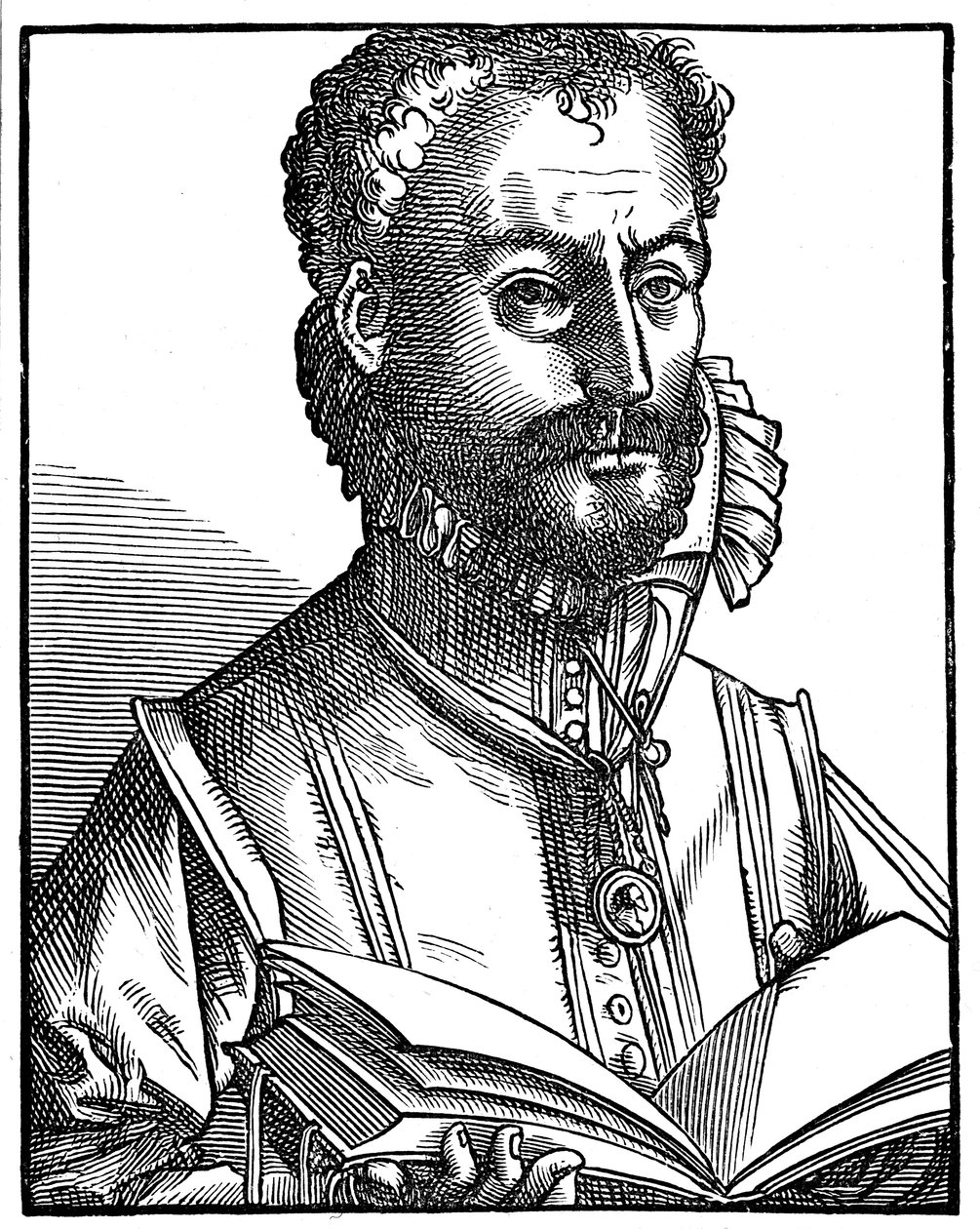 Orlandus Lassus, flamsk renæssancekomponist og musiker, 1500-tallet af Unbekannt