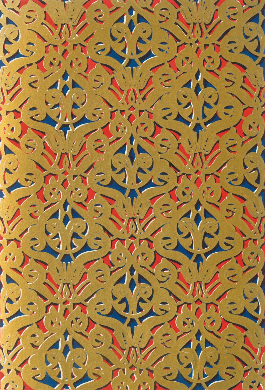 Ornament i døråbningen ved indgangen til Ventana, Hall of the Two Sisters, 1907. af Unbekannt