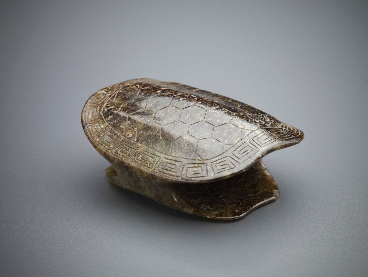 Ornament i form af en skildpaddeskal, Ming-dynastiet, 1368-1644. af Unbekannt