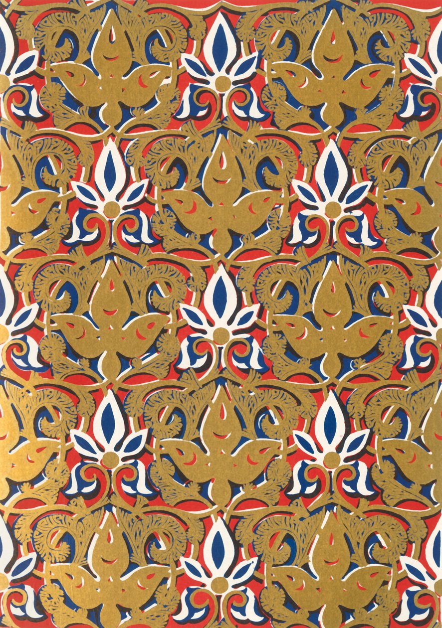 Ornament på siden af vinduer, øverste etage, Hall of the Two Sisters, 1907. af Unbekannt