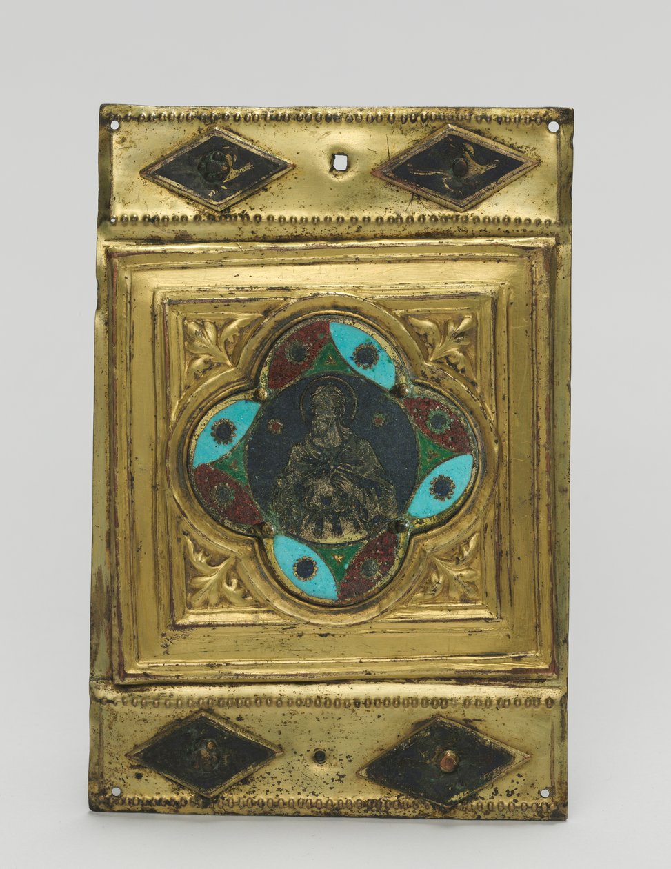 Prydplade, ca. 1380-1400. af Unbekannt