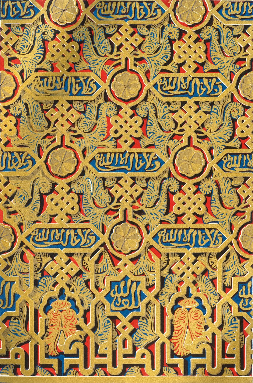 Ornamenter på panel, Hall of Ambassadors, 1907. af Unbekannt