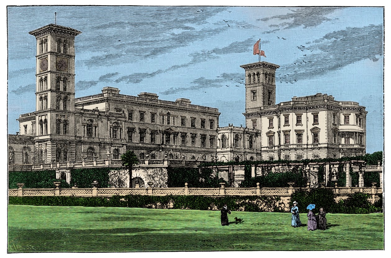 Osborne House, Isle of Wight, 1900 af Unbekannt