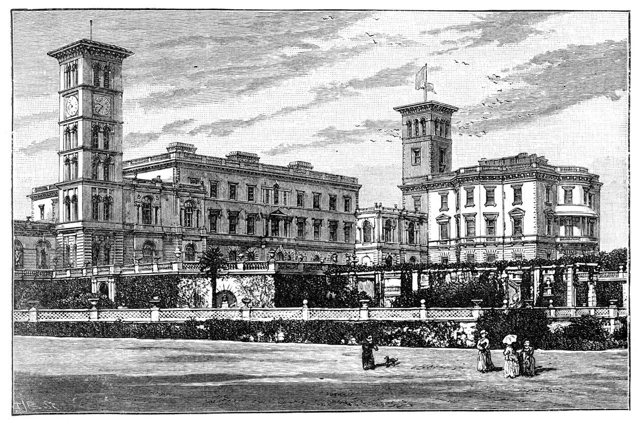 Osborne House, Isle of Wight, 1900 af Unbekannt