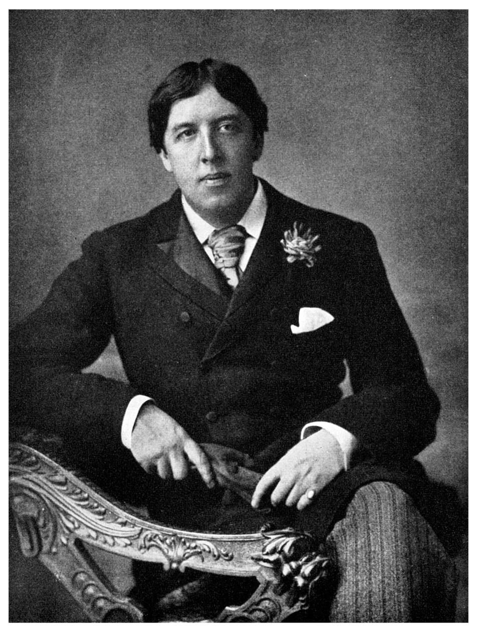 Oscar Wilde, irskfødt dramatiker og humor, c1891 1956 af Unbekannt
