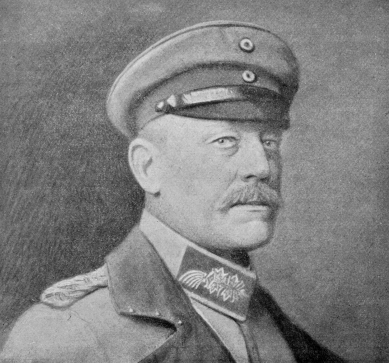 Oskar von Hutier, tysk general fra Første Verdenskrig, 1926 af Unbekannt