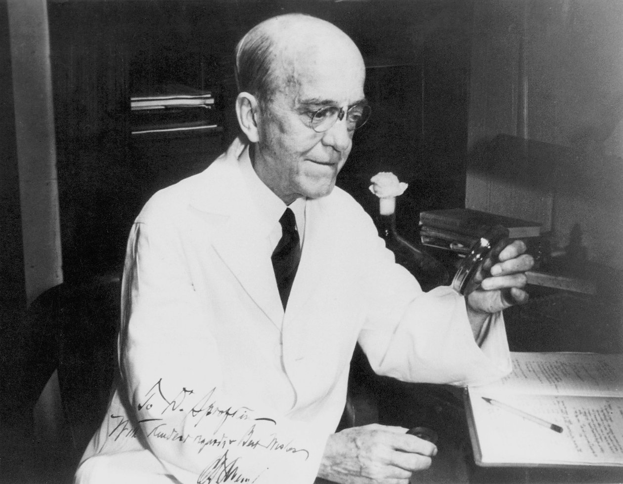 Oswald Theodore Avery, canadisk-født amerikansk bakteriolog og molekylærbiolog af Unbekannt