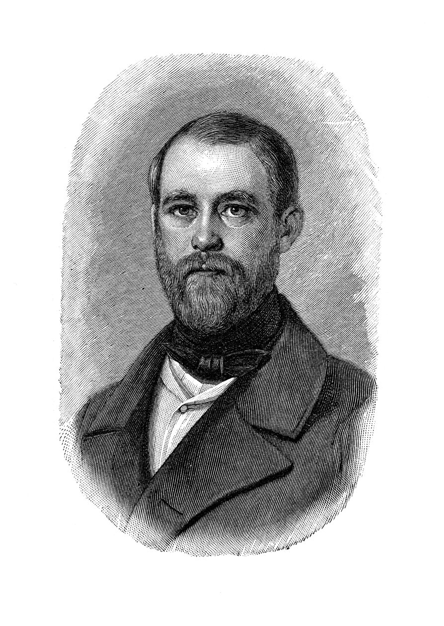 Otto von Bismarck tysk statsmand, da konservativ stedfortræder og inspektør for diger, 1850 af Unbekannt
