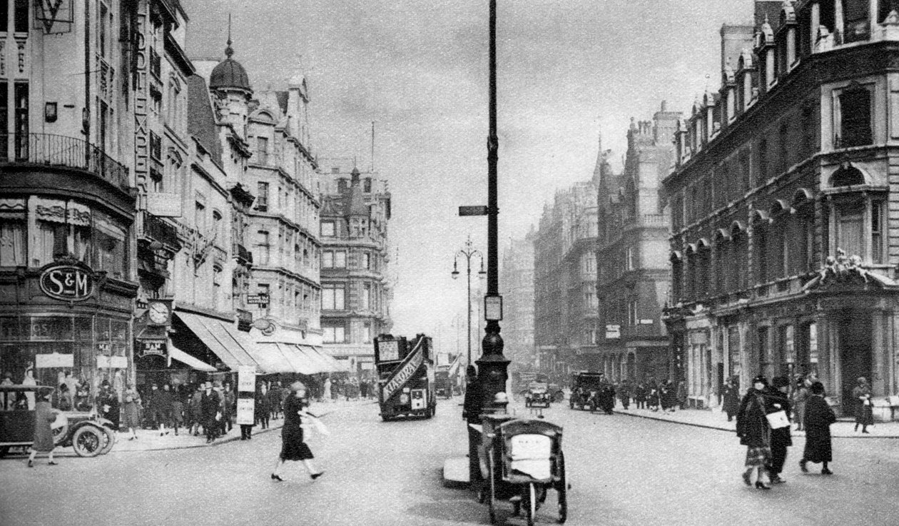 Oxford Street, London, 1926 af Unbekannt