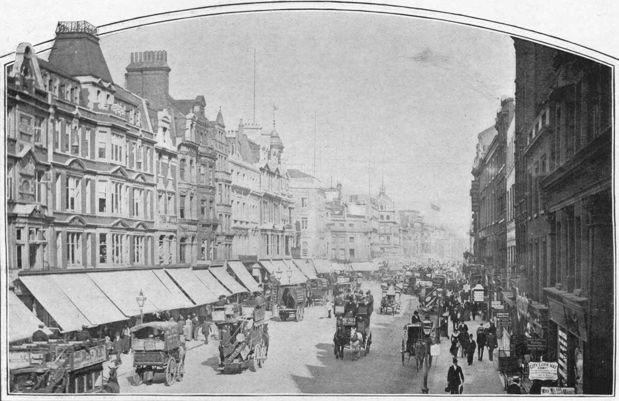 Oxford Street, London, c1900 1901 af Unbekannt