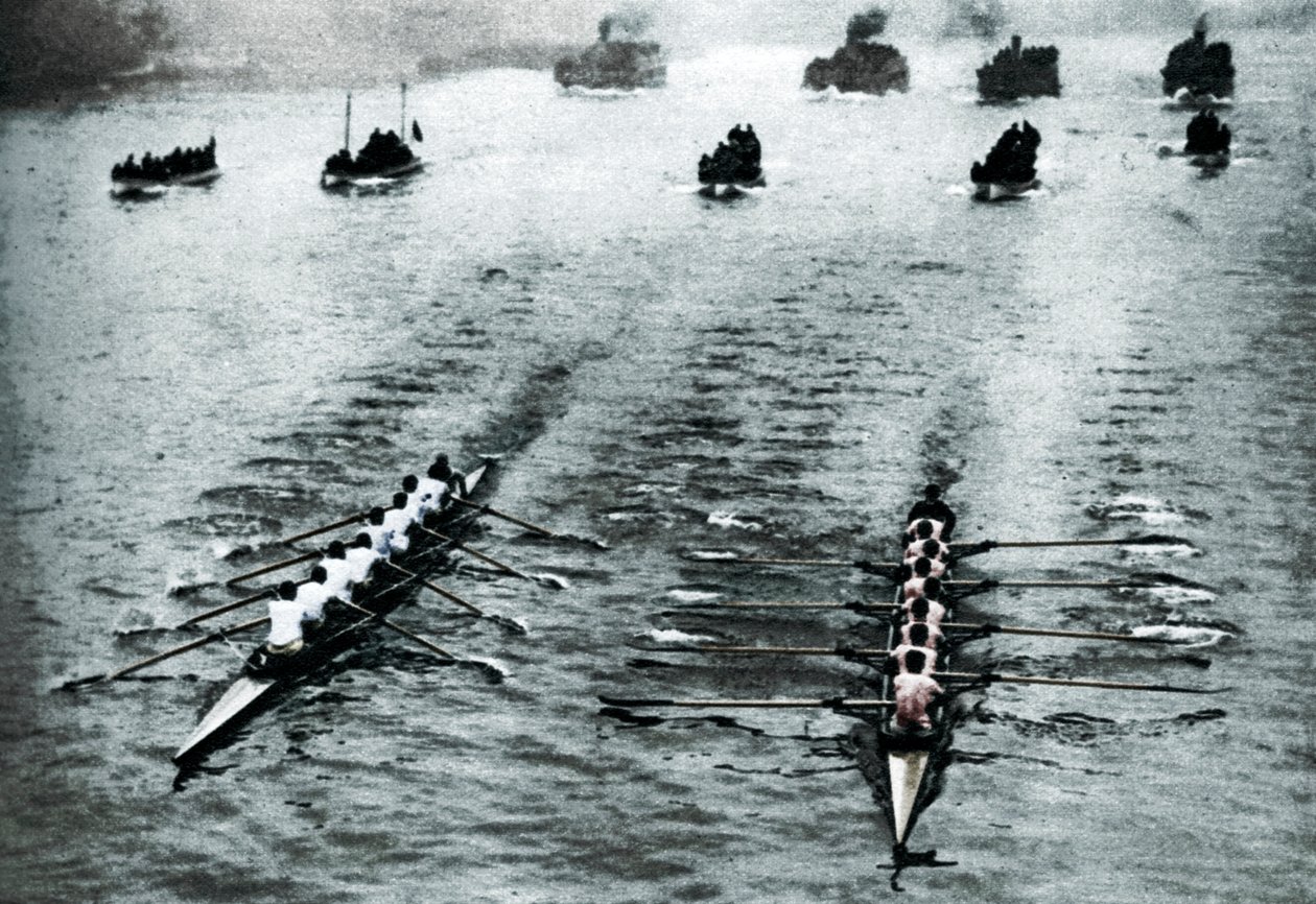 Oxford og Cambridge Boat Race, London, 1926-1927. af Unbekannt