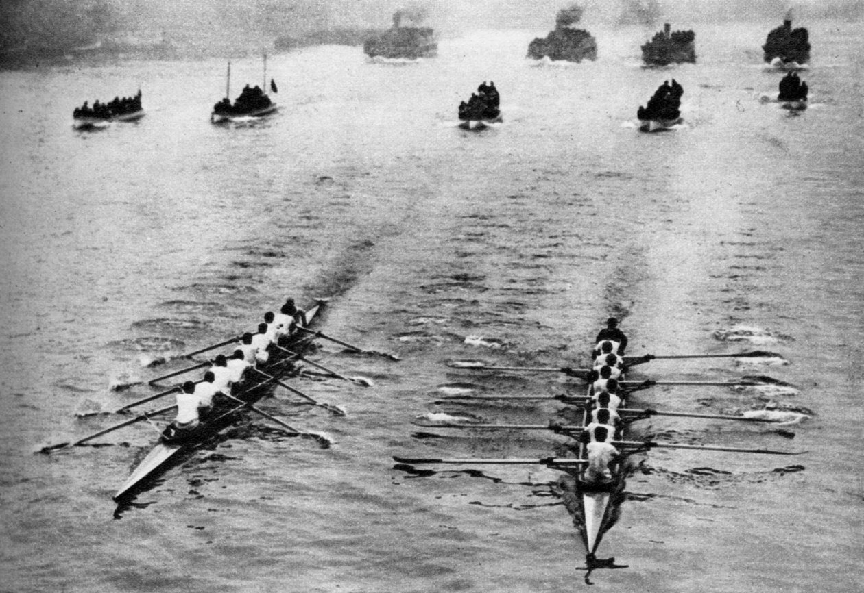 Oxford og Cambridge Boat Race, London, 1926-1927 af Unbekannt