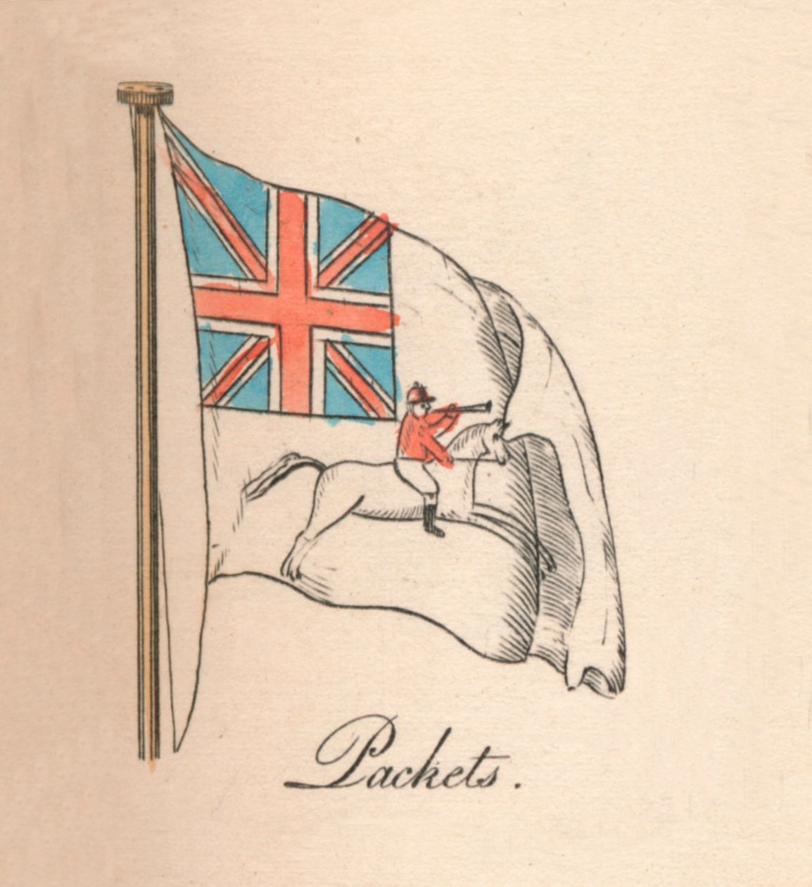 Pakker, 1838 af Unbekannt