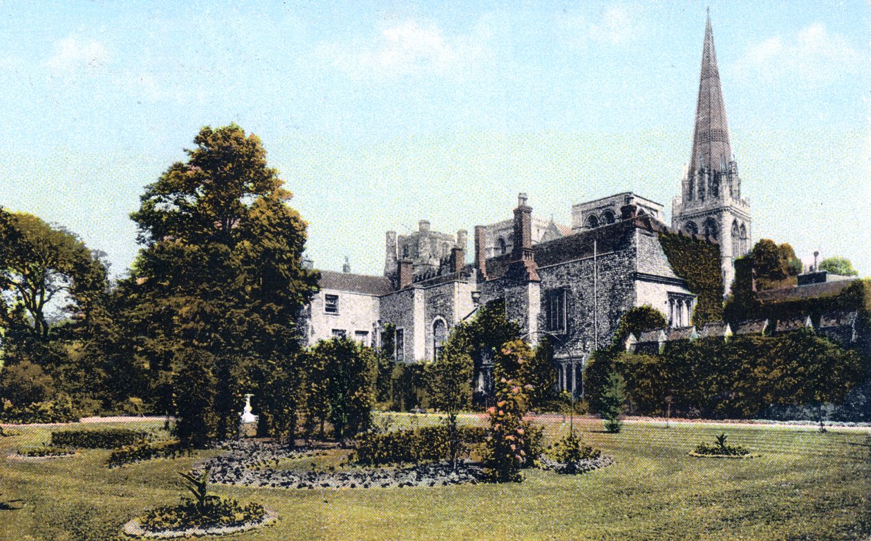 Palace Gardens, Chichester, c1900-c1920s af Unbekannt