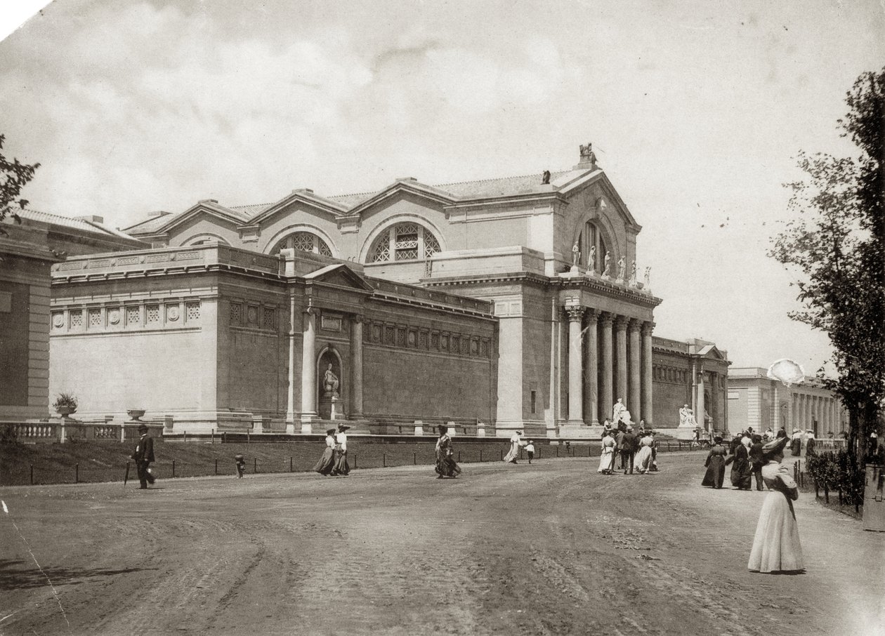 Kunstpaladset på verdensudstillingen i 1904 af Unbekannt