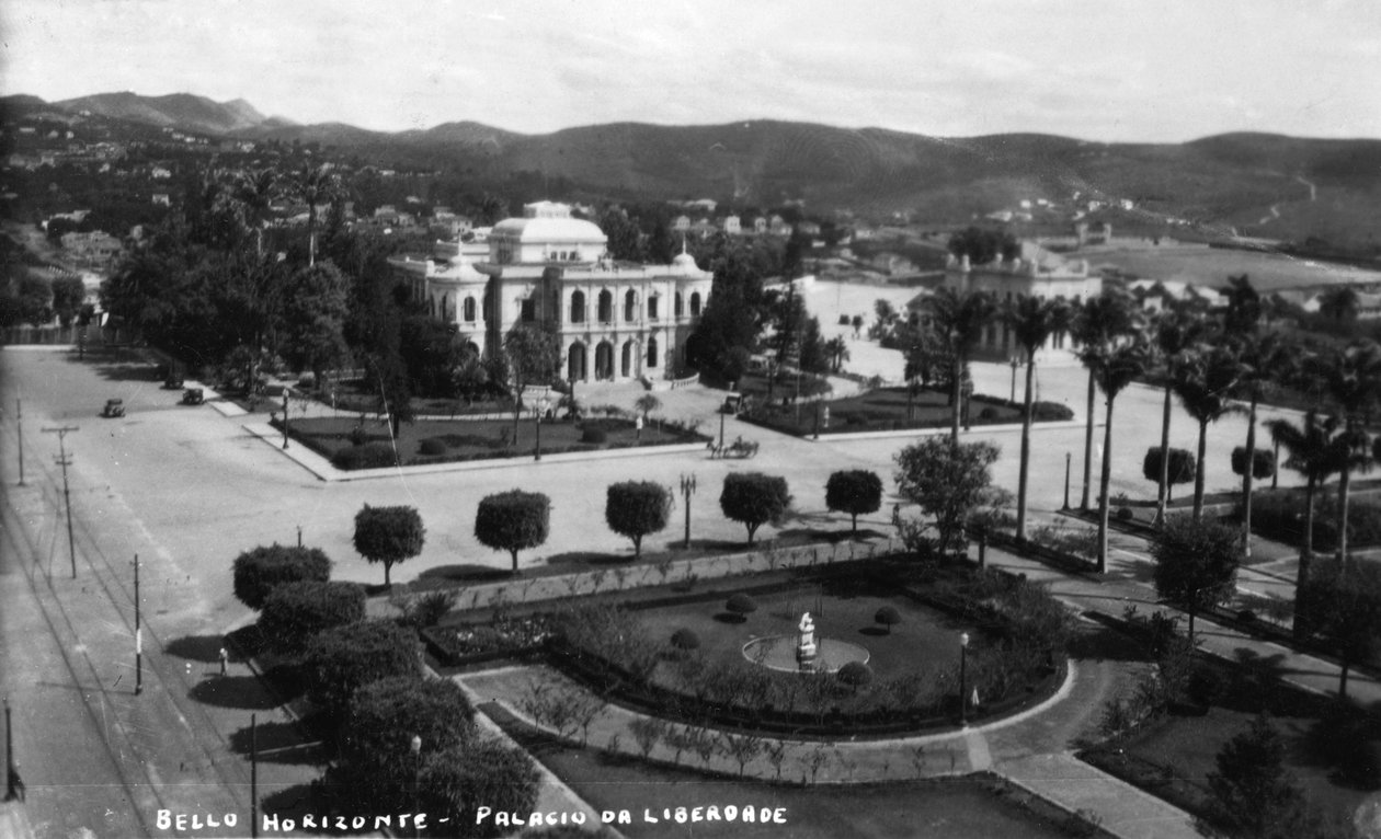 Frihedspaladset, Belo Horizonte, Brasilien, c1937 af Unbekannt