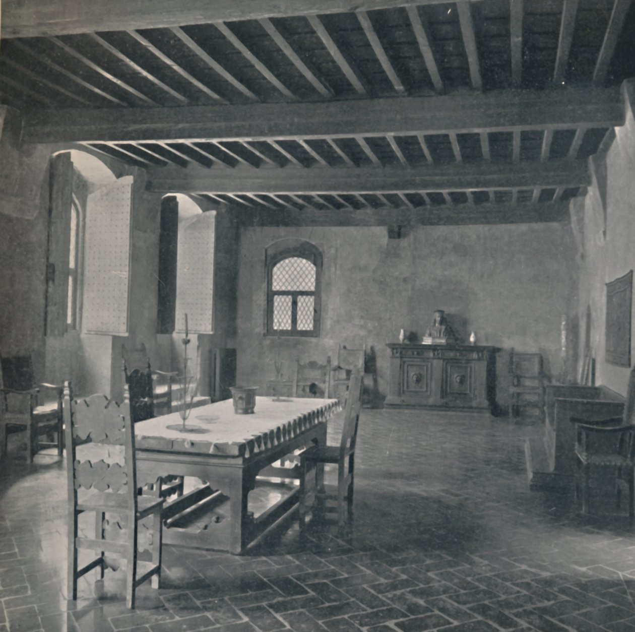 Palazzo Davanzati, Hovedværelse på tredje sal, 1928 af Unbekannt