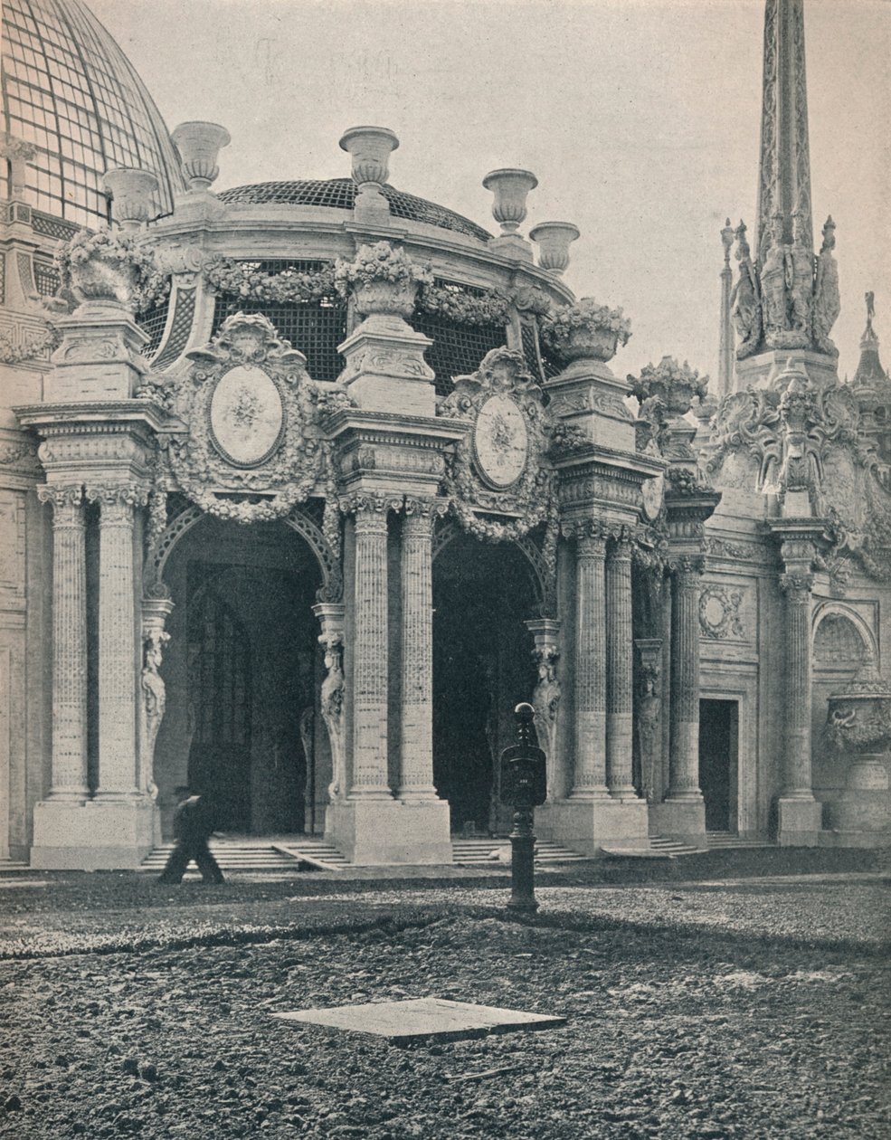 Panama-Pacific International Exposition: Hovedindgang til havebrugspaladset, 1915 af Unbekannt