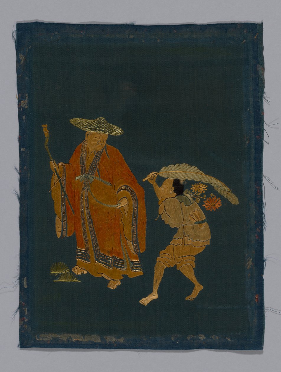 Panelmøbelstof, Kina, Kangxi-perioden, Qing-dynastiet 1644-1911, 180050. af Unbekannt