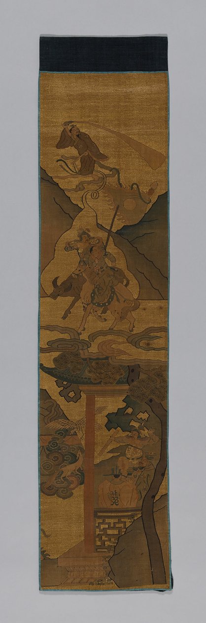 Panelmøbelstof, Kina, Qing-dynastiet 1644-1911, 18001900. af Unbekannt