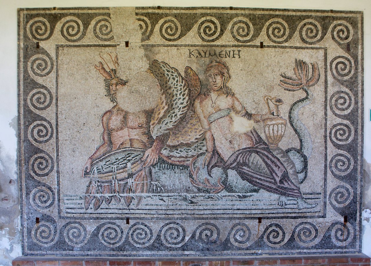 Panel, Thetis med Tritone af Unbekannt