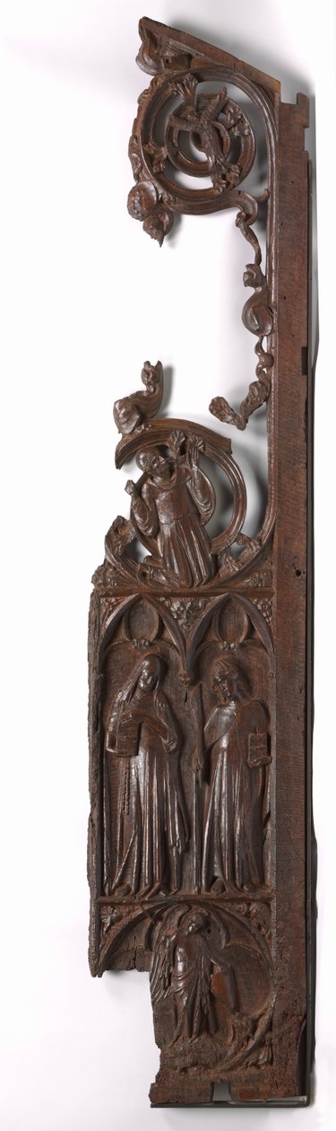 Panel fra en korbod, ca. 1330-1340. af Unbekannt