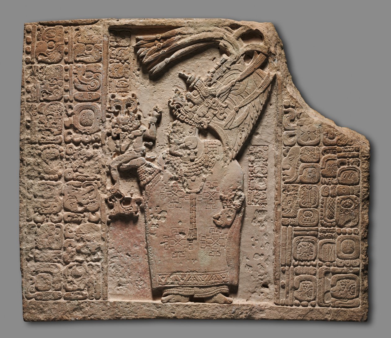 Panel med kongelig kvinde, ca. 795. af Unbekannt