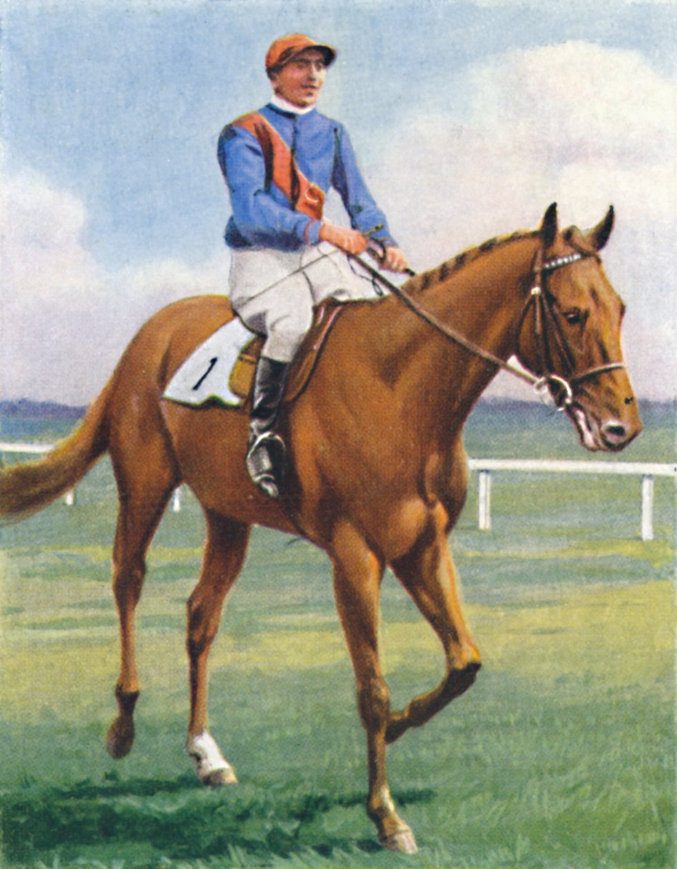 Panorama, Jockey: P. Beasley, 1939 af Unbekannt