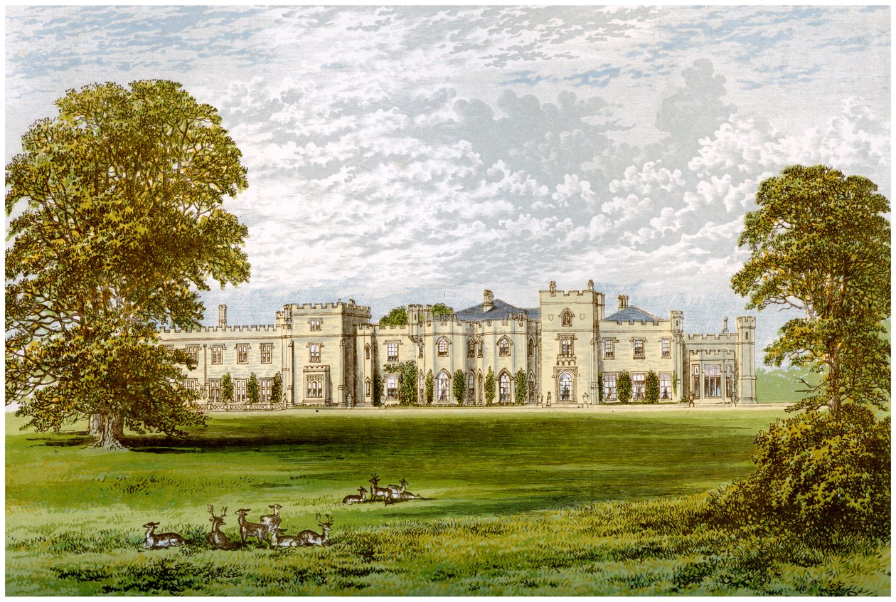 Panshanger Park, Hertfordshire, hjemsted for Earl Cowper, c1880 af Unbekannt