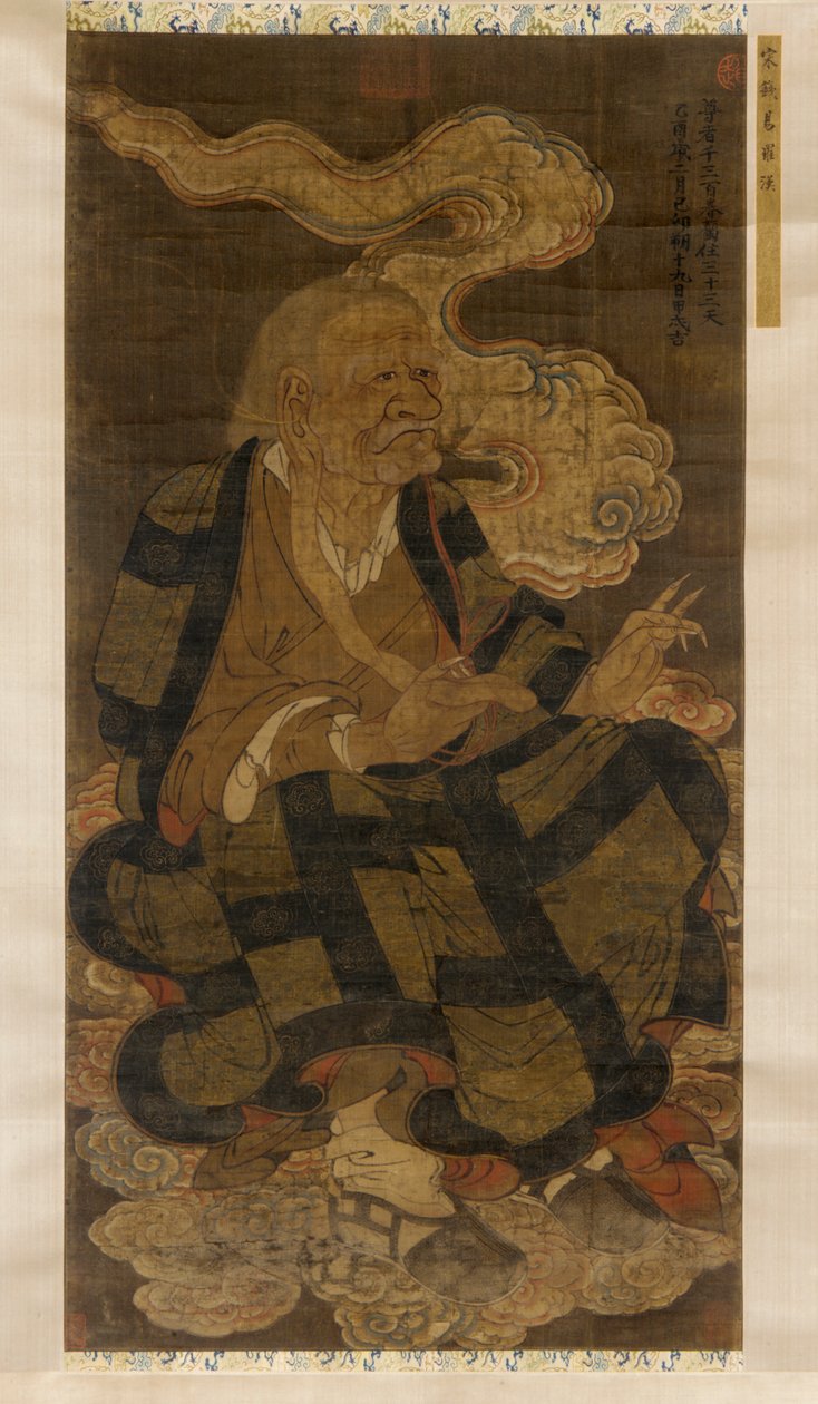 Panthaka, den tiende ærværdige Luohan, 1345. af Unbekannt